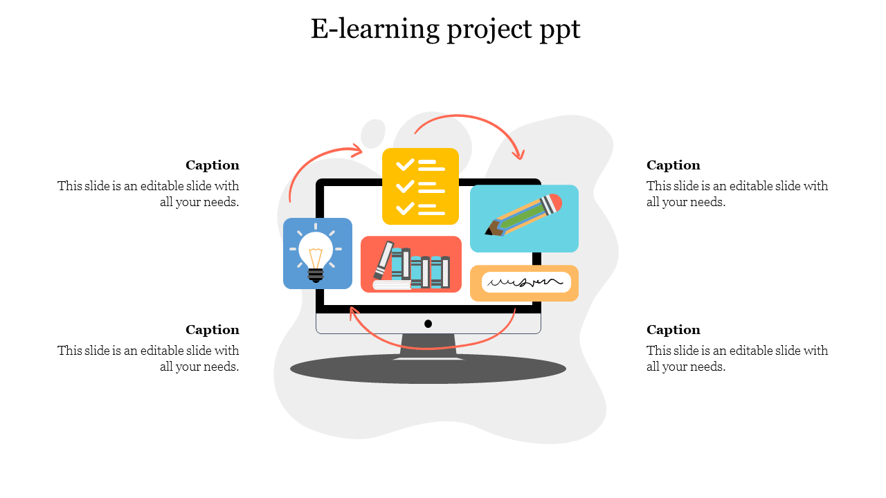 e learning project ppt
